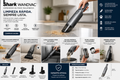 Shark WANDVAC™ | Aspiradora Inalámbrica Portátil